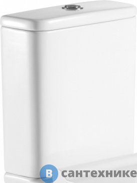 картинка Бачок Aquanet Roll 2-C-1 для унитаза напольного Слив 4,5/3л подключение снизу (240207)