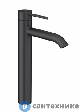 картинка Смеситель Kludi BOZZ 382863976 для умывальника, чёрный мат.