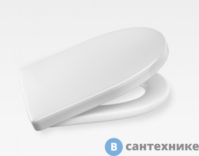 картинка Сиденье Armani Roca Island для унитаза, с микролифтом, лакированное, белый (7.8017.6.200.4)