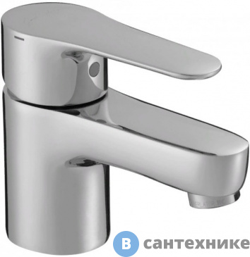 картинка Смеситель Jacob Delafon JULY E16027-4ND-CP раковина, однорычажный на 1 отв., без донного клапана(хром)