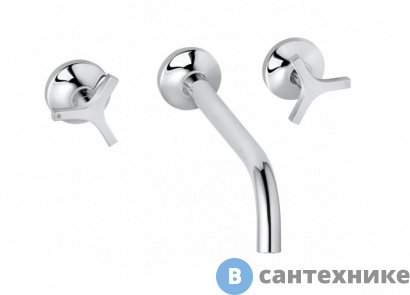 картинка Смеситель Kludi NOVA FONTE 201460539 для умывальника на 3 от.