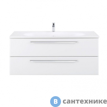 картинка Тумба под раковину Cezares ECO подвесная с двумя выкатными ящиками, Sapfiro, 1198x472x500, ECO-1200-2C-SO-SPF-P