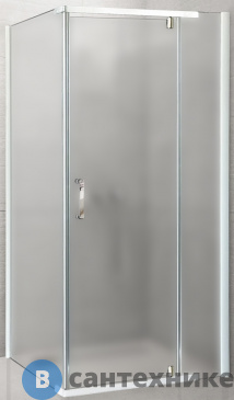 картинка Душевой уголок Royal Bath RB HPVD-C 80х90х185 (матовое) (RB9080HPVD-C), без поддона