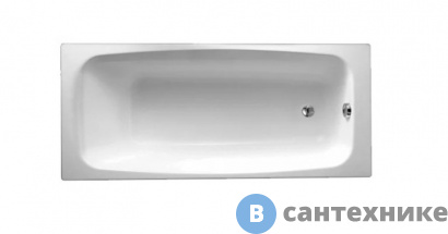 картинка Чугунная ванна Jacob Delafon DIAPASON E2937-S-00 (170x75) без отв, под ручки, без антиск. покрытия, без ножек и сифона