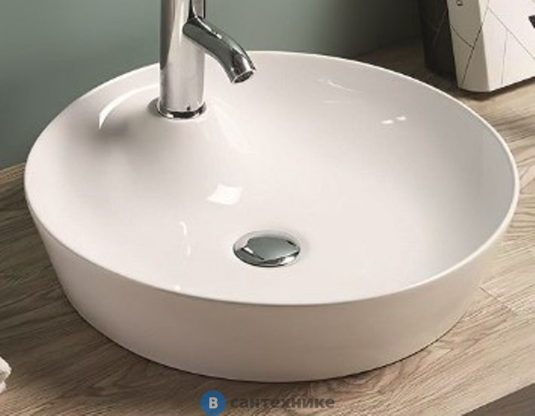 Раковина Art & MAX накладная AM-78111, белый, 435х435х130