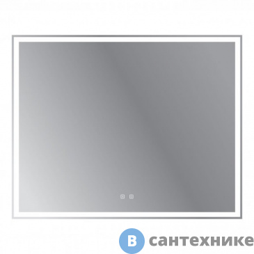 картинка Зеркало BelBagno SPC-GRT-1000-800-LED-TCH-SND со встроенной подсветкой, голосовым управлением и подогревом, 1000x30x800
