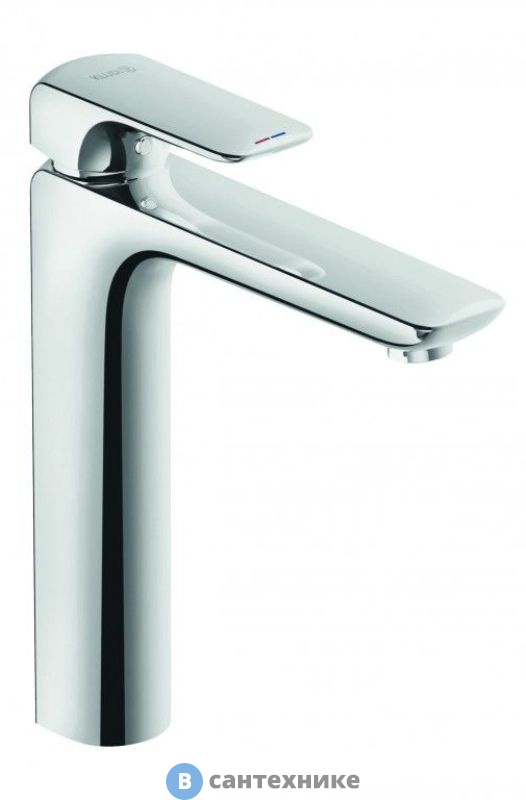 Однорычажный смеситель Kludi AMEO 412960575 для раковины-чаши, 205 мм