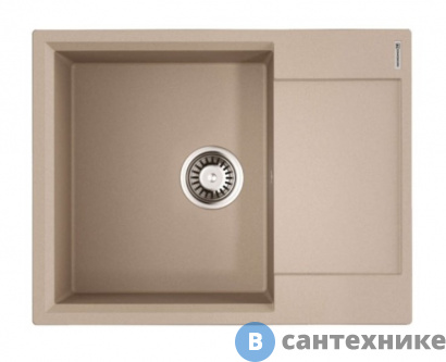 картинка Кухонная мойка OMOIKIRI Daisen-65-SA бежевый (4993685)