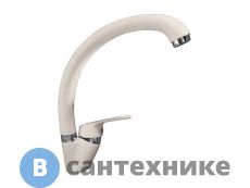 Смеситель GranFest GF - ЕСО для кухни боковой 3323 D-35mm (белый)