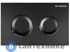 Клавиша смыва Pestan BETTOSERB чёрный матовый (40006467)