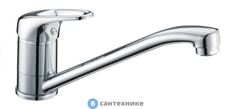 Смеситель WasserKRAFT Oder 6307 для кухни с поворотным изливом латунь, хромоникелевое покрытие