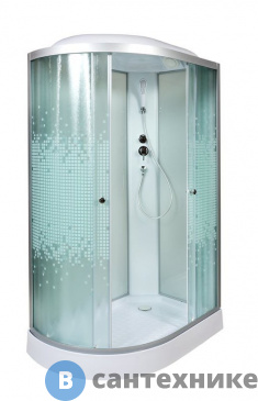 картинка Душевая кабина Deto L 902 R стандартная (120х80х215 см)