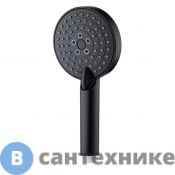 Ручной душ Orange OS03b 110 мм чёрный