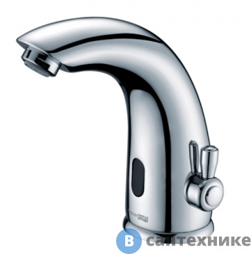 картинка Сенсорный смеситель WasserKRAFT Rossel 2813 для раковины латунь, хромоникелевое покрытие