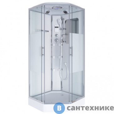 картинка Душевая кабина Niagara NG-306-01 (900х900х2200) низкий поддон (16 см)