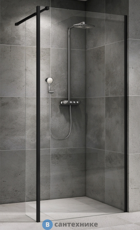 Душевая перегородка ABBER Immer Offen AG66120B 120*200