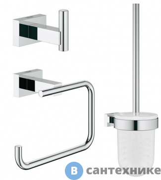 картинка Набор Grohe 40757001 Essentials Cube аксес. (3 предмета)