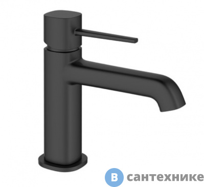 картинка Смеситель Orange Karl M05-021b однозахватный для раковины, чёрный