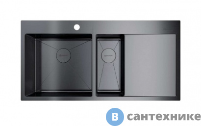 картинка Кухонная мойка OMOIKIRI Akisame 100-2-GM-L (4973103)