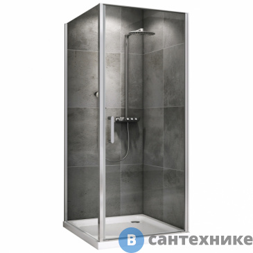 картинка Душевой уголок ABBER Sonnenstrand AG04090-S75 90*75*195, без поддона