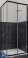картинка Душевой уголок RGW CL-34-B 100*100*185 квадрат/чёрный/прозрачное/5 мм (32093400-14) без поддона