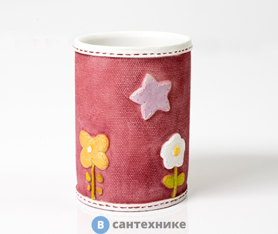 Стакан для зубных щеток WasserKRAFT Ammer K-6428 полирезин