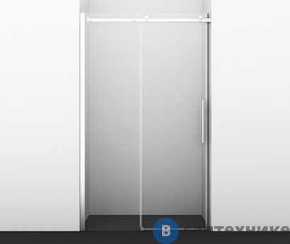 картинка Душевая дверь WasserKRAFT Alme 15R05, раздвижная на роликах, универсальная