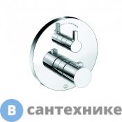 Смеситель Kludi Nova Fonte Puristic 208300515 для душа, хром, без внутренней части
