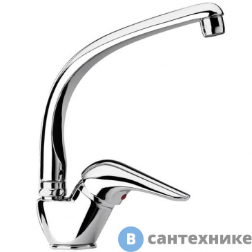 картинка Смеситель Paini 76CR571KM Dilos для кухни, хром