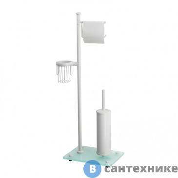 картинка Стойка WasserKRAFT K-1264WHITE комбинированная напольная