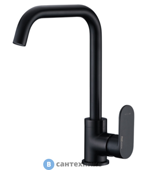 Смеситель WasserKRAFT Elbe A7407 для кухни латунь, покрытие Soft-touch