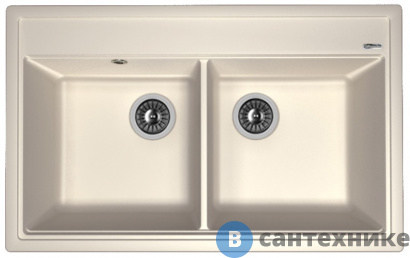 картинка Кухонная мойка FLORENTINA Липси 820, жасмин FS (20.370.E0820.201)