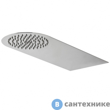 картинка Верхний душ RGW SP-61 полукруглый/хром 50*20 (настенный) (21140631-01)