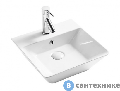 картинка Раковина WELTWASSER ELBACH 2252 подвесная (415х415х140)