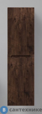 картинка Шкаф BelBagno ETNA-1500-2A-SC-RW-P-R подвесной, с двумя распашными дверцами с доводчиками, две полки внутри, правосторонний, Rovere Moro