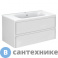 картинка Тумба под раковину Vincea Vico 1000 подвесная, 2 выкатных ящика soft close, G.White (VMC-2V100GW)
