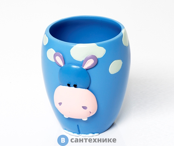 Стакан для зубных щеток WasserKRAFT Lippe K-8128 полирезин