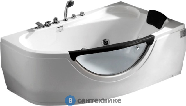 Акриловая ванна Gemy G9046-II B R (1710*990*680)