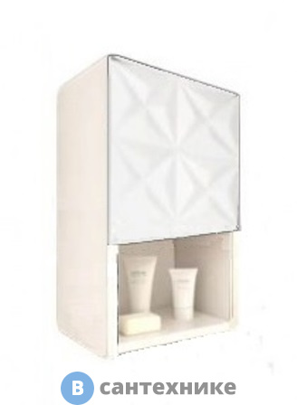 Подвесной шкафчик Cezares LECCE LCPN.601 с одной распашной дверкой Bianco Laccato Opaco (30x22x60)