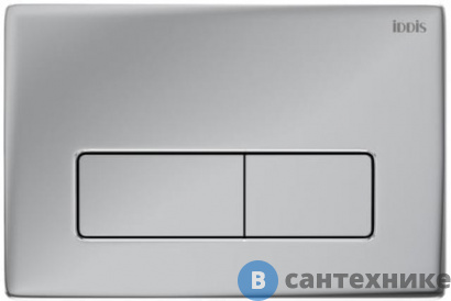 картинка Клавиша смыва IDDIS Unifix UNI41CHi77, универсальная, хром