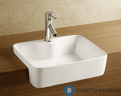 картинка Раковина WELTWASSER DEILBACH 4014 подвесная (480х370х130)