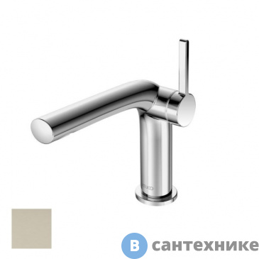 картинка Смеситель Keuco EDITION 400 для умывальника, с гарнитурой, никель шлифованный (51504050002)