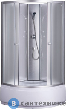 картинка Душевая кабина Niagara NG-777-08BKN