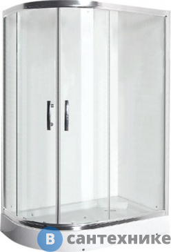 картинка Душевой уголок Primo 206 R прозрачные ст. (1200*800*1960)