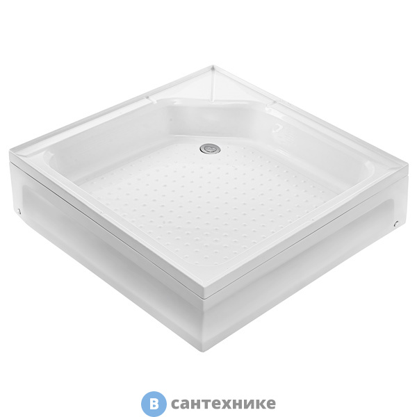 Душевой поддон WEMOR 100/24 S квадратный 1000*1000*240 мм (10000003408)