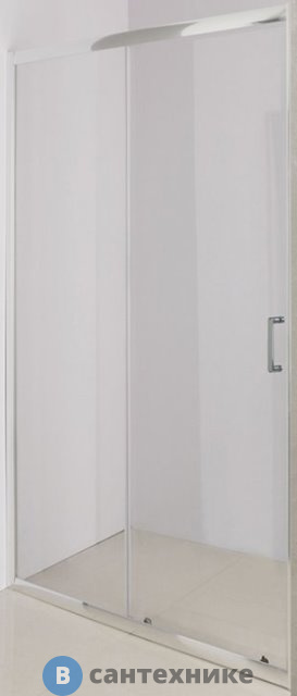 Душевая дверь BelBagno UNO-BF-1-125-C-Cr (1250x1850)