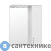 Зеркальный шкаф Style line Олеандр-2 650/С белый (4650134470819)