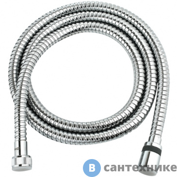 картинка Шланг душевой Lemark PROMOTION LE8033S двухзагибный 1,5 м, TURN-FREE, сталь хромированная