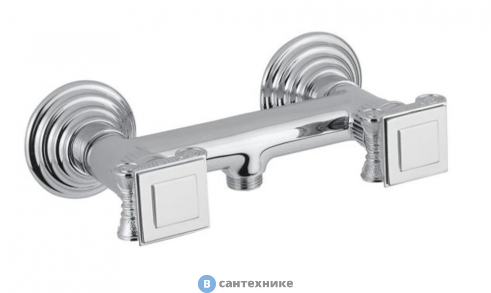 Смеситель Cezares OLIMP-DS-01-O для душа, хром, ручки хром