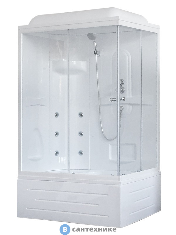Душевая кабина Royal Bath RB 8120BP2-T L 1200x800x2170 (прозрачное)